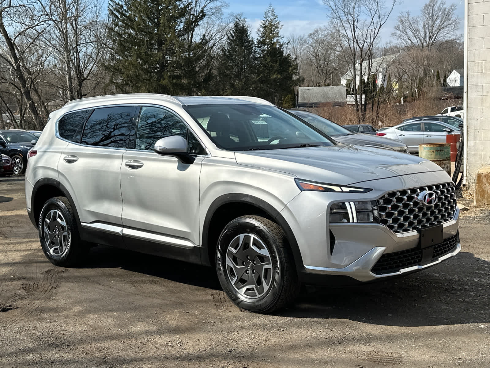 used 2022 Hyundai Santa Fe Hybrid car, priced at $18,903