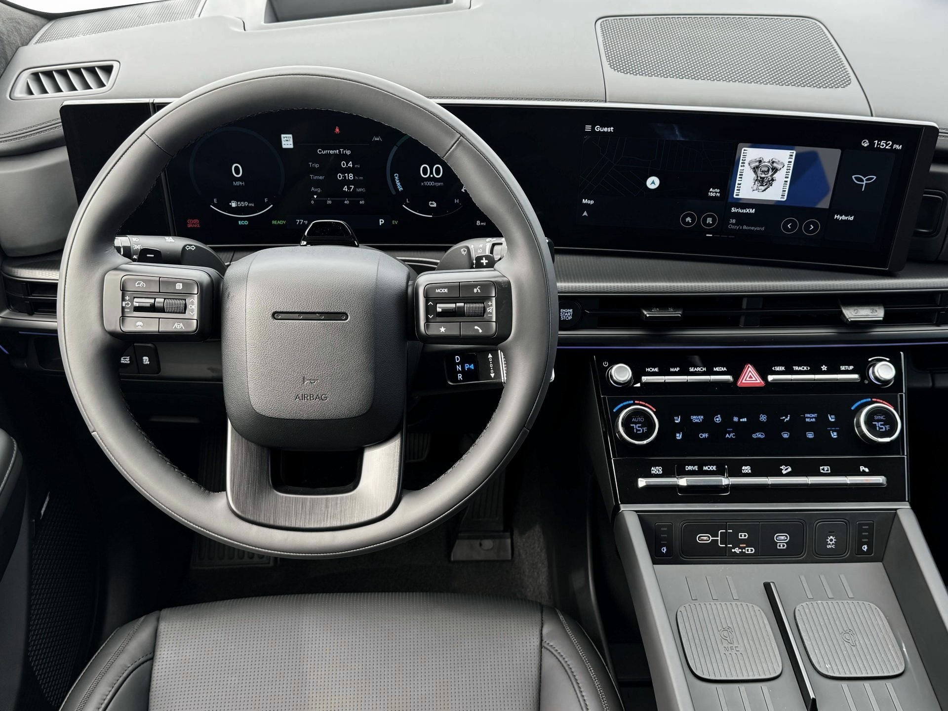 new 2025 Hyundai Santa Fe Hybrid car, priced at $52,135