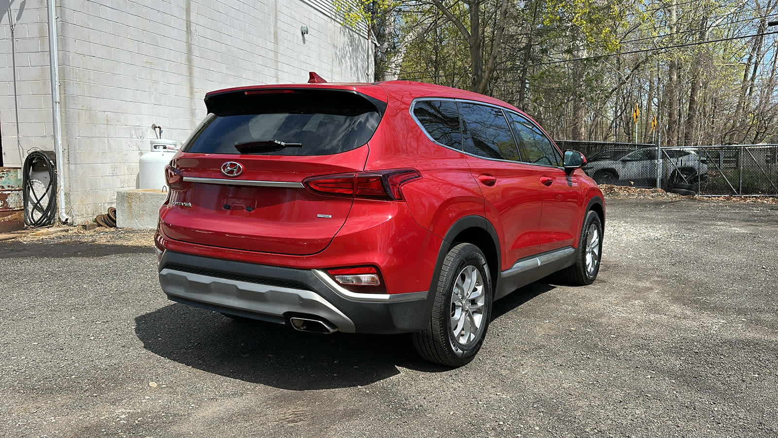 used 2019 Hyundai Santa Fe car, priced at $19,902