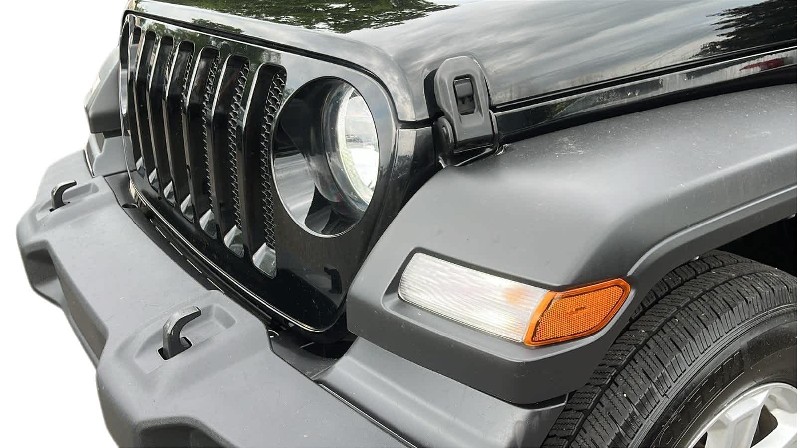used 2022 Jeep Wrangler car, priced at $28,417