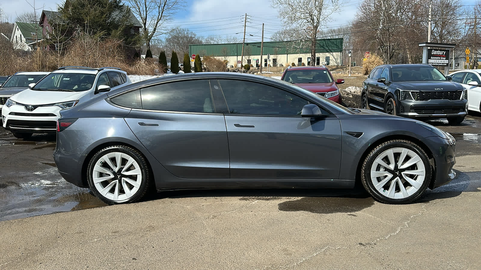 used 2022 Tesla Model 3 car, priced at $26,609