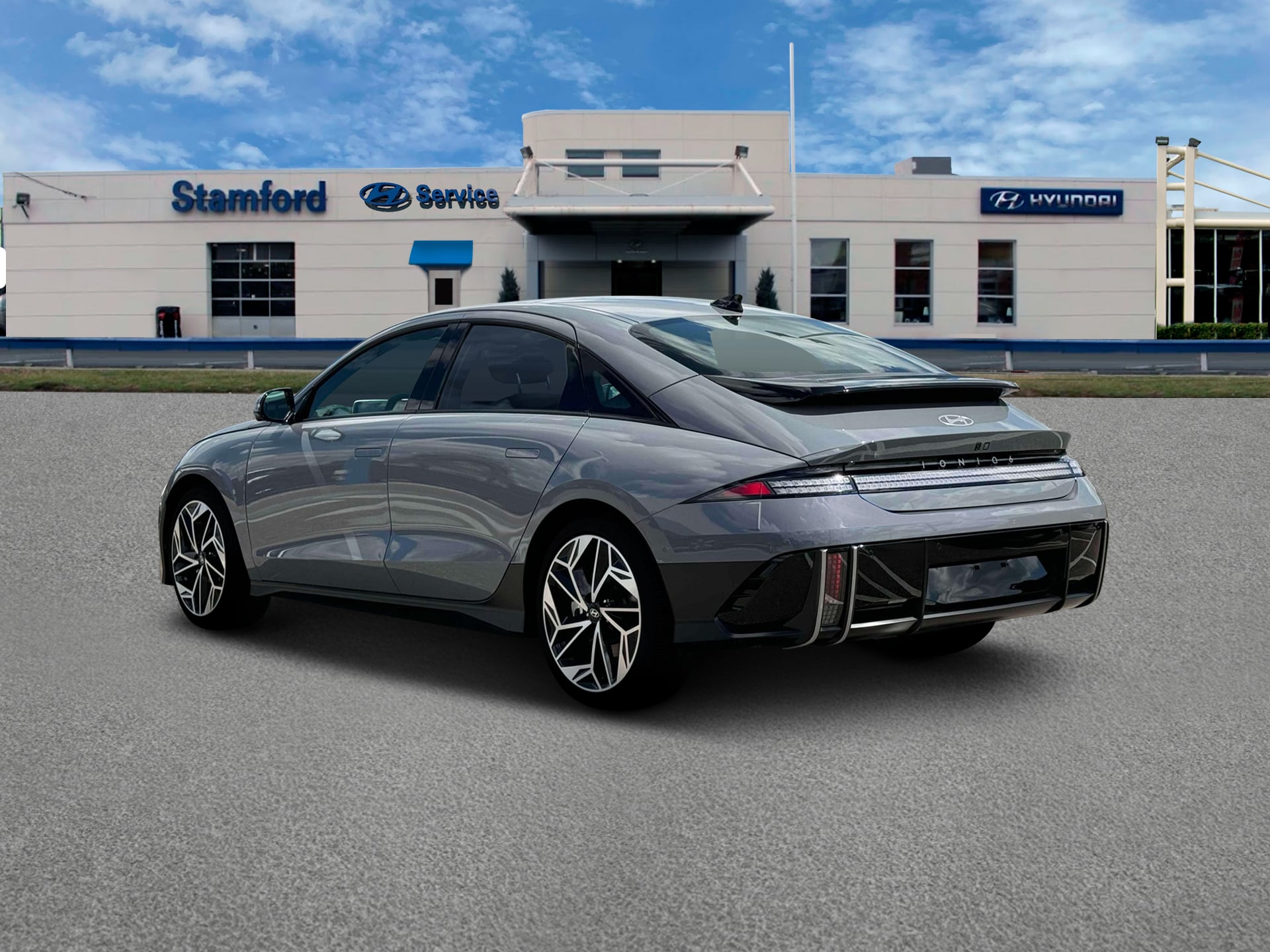 new 2025 Hyundai IONIQ 6 car, priced at $56,455