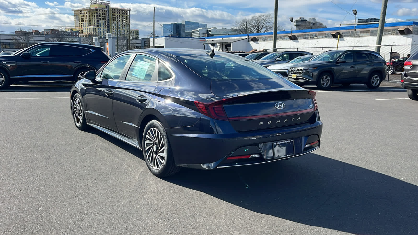 used 2022 Hyundai Sonata Hybrid car, priced at $21,588