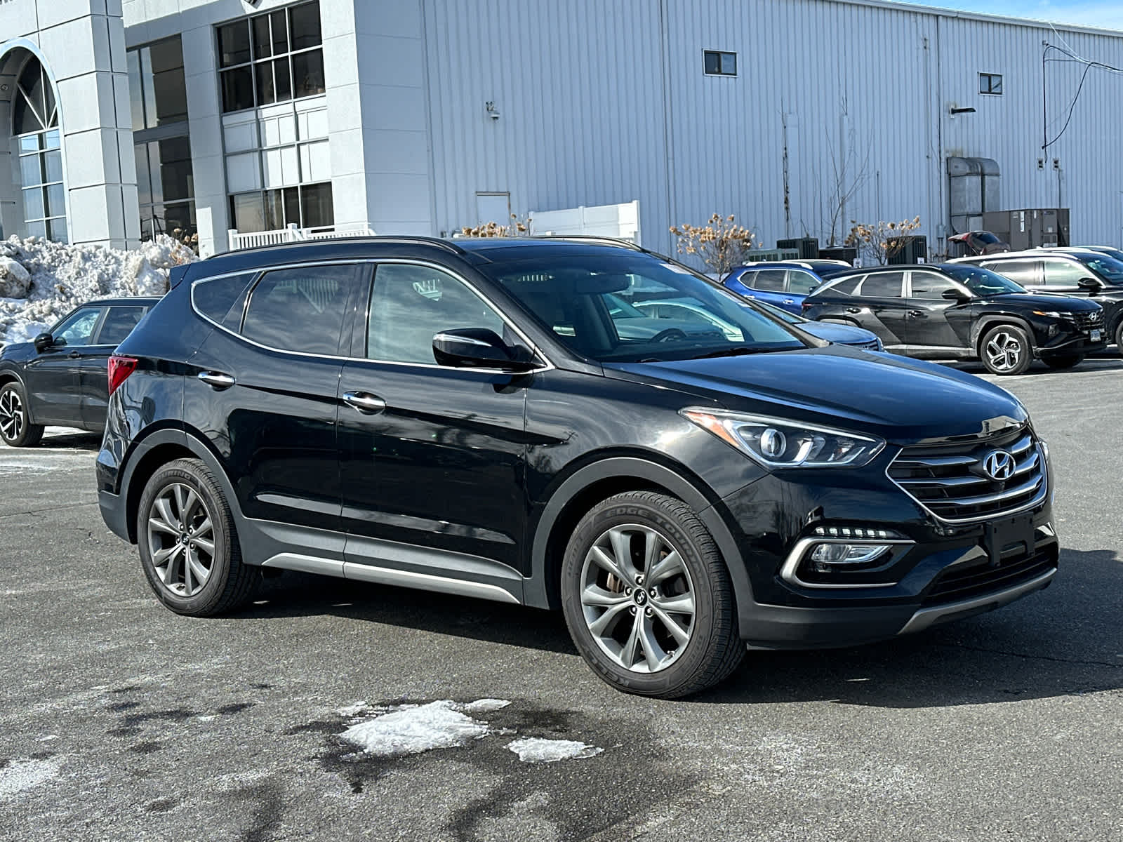 used 2017 Hyundai Santa Fe Sport car, priced at $19,503