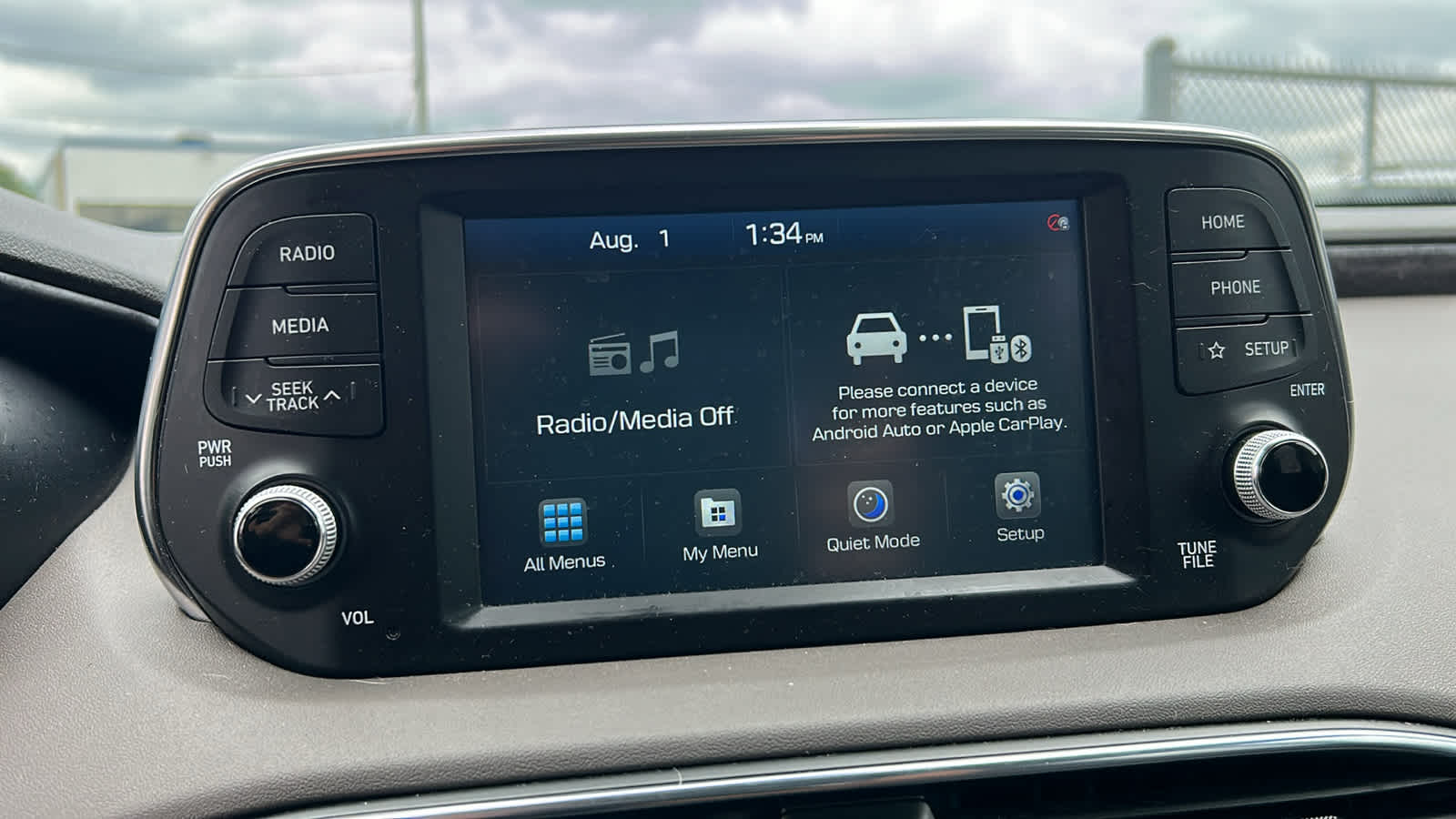 used 2020 Hyundai Santa Fe car, priced at $15,509
