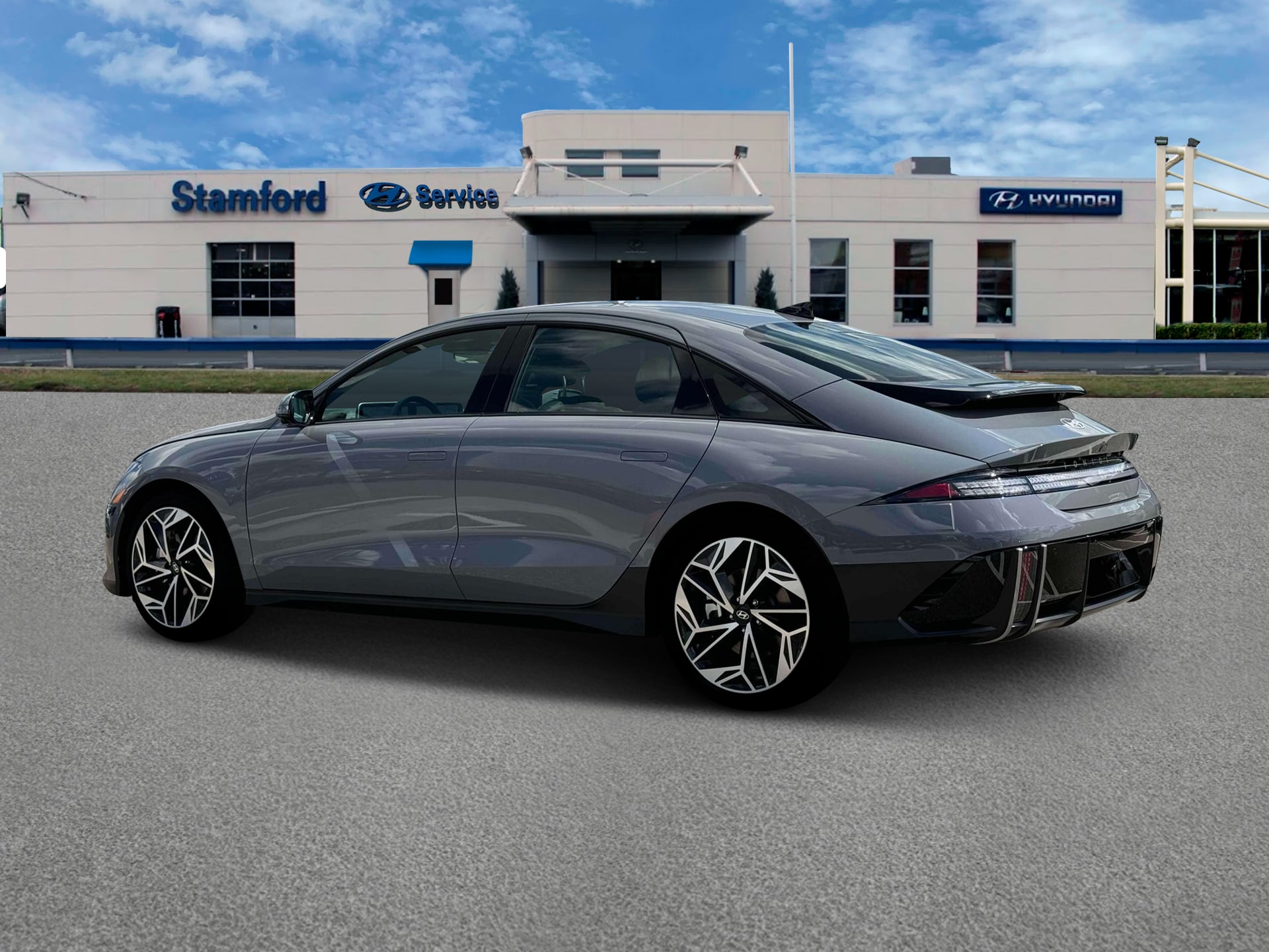 new 2025 Hyundai IONIQ 6 car, priced at $56,455