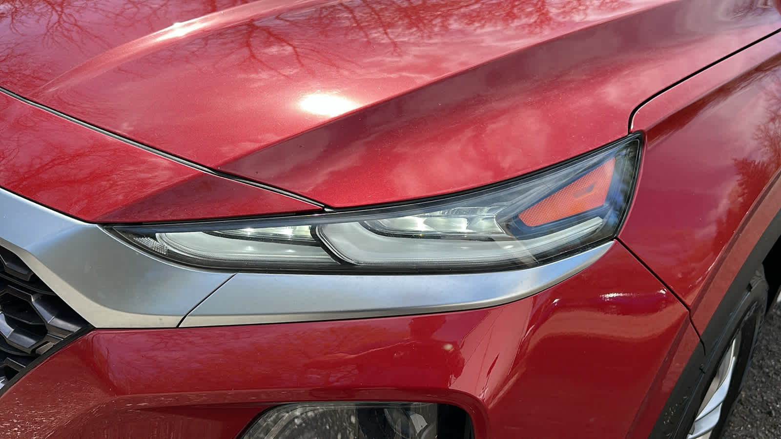 used 2019 Hyundai Santa Fe car, priced at $19,902