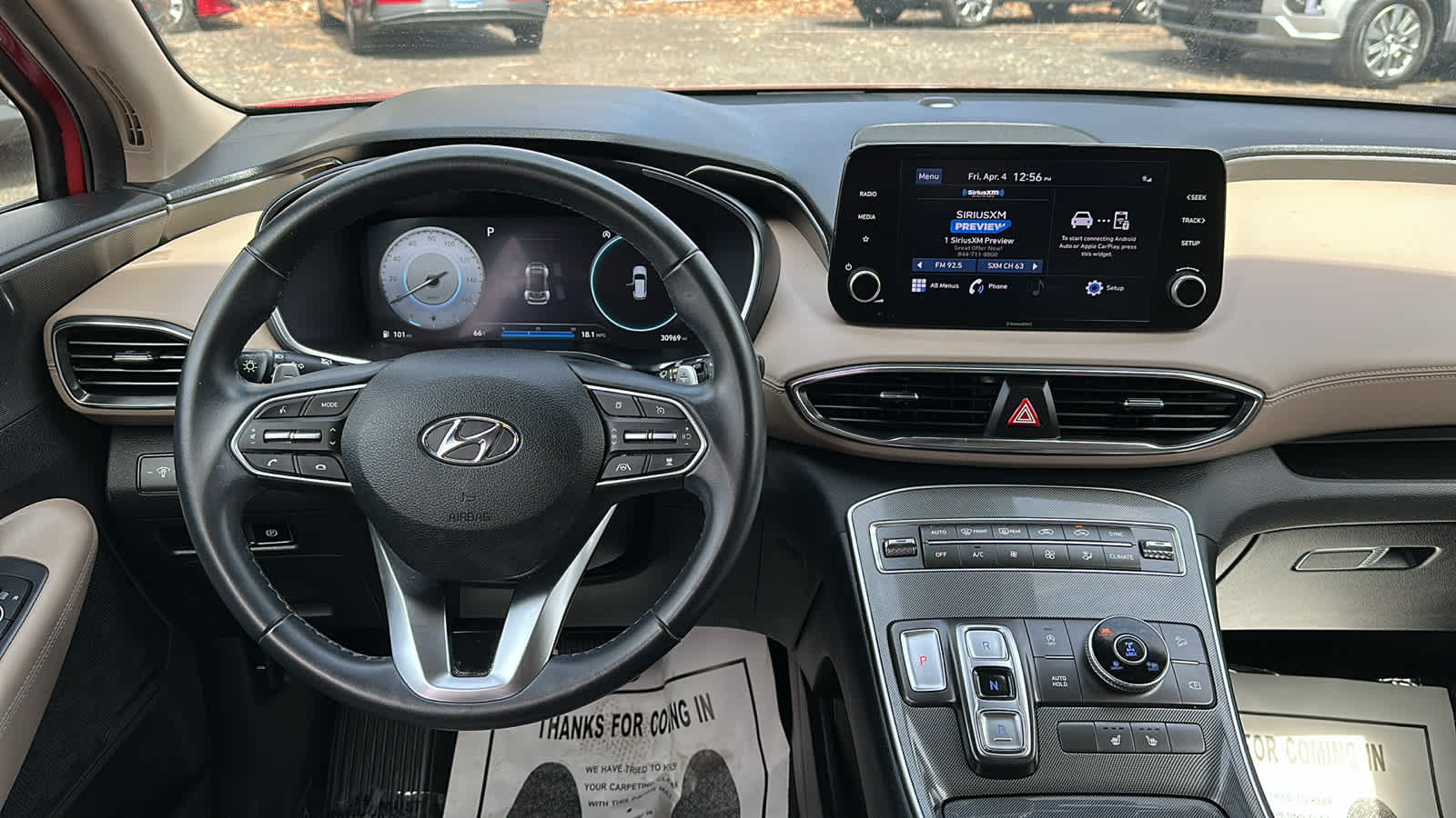 used 2022 Hyundai Santa Fe car, priced at $23,609