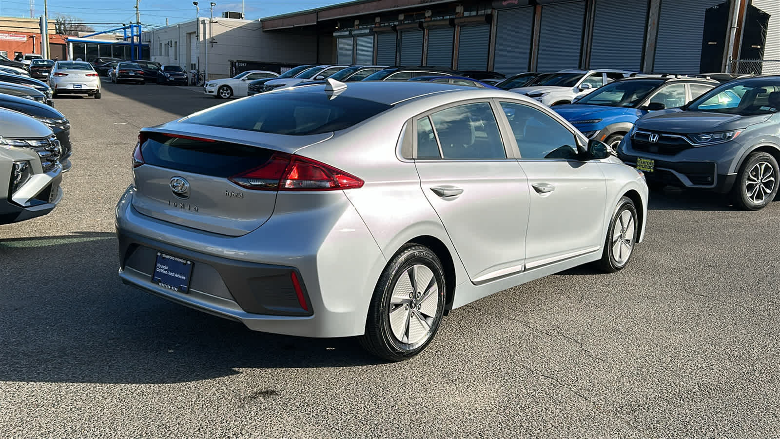 used 2022 Hyundai Ioniq Hybrid car, priced at $18,605