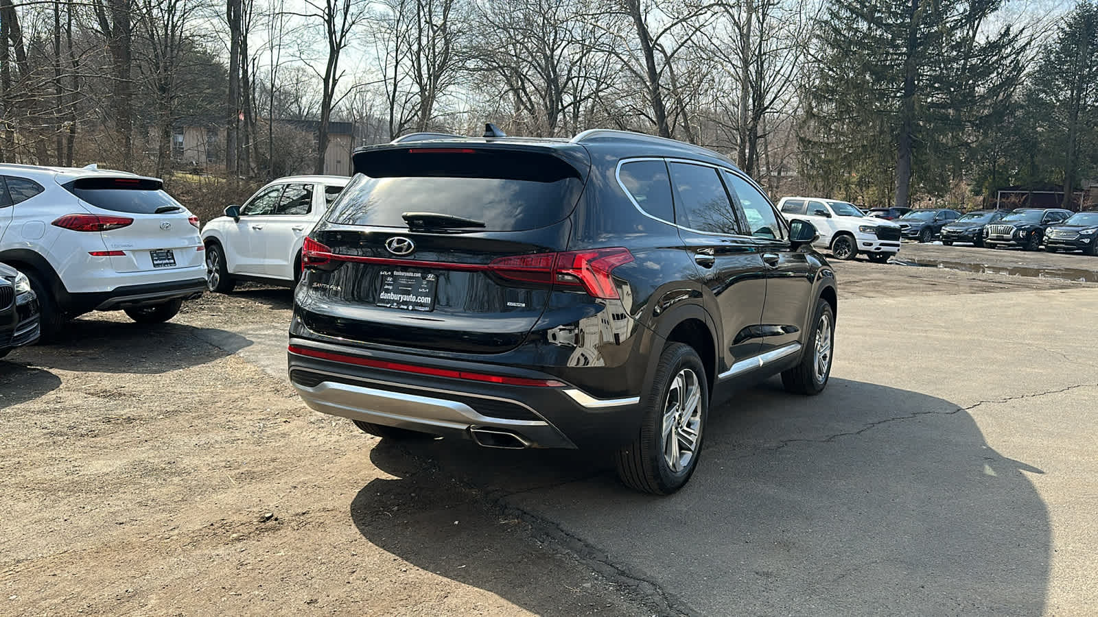 used 2021 Hyundai Santa Fe car, priced at $22,688