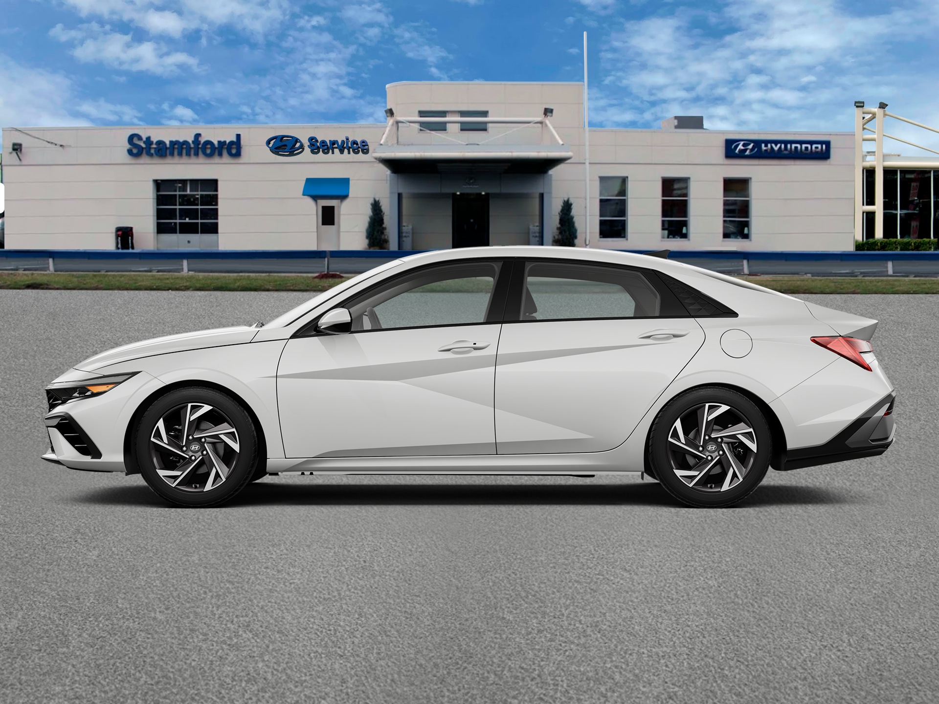 new 2024 Hyundai Elantra car, priced at $27,475