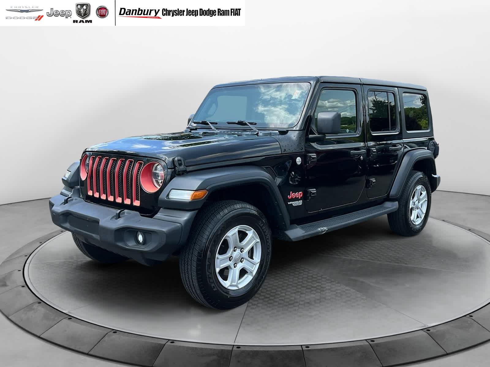 used 2020 Jeep Wrangler Unlimited car, priced at $26,984