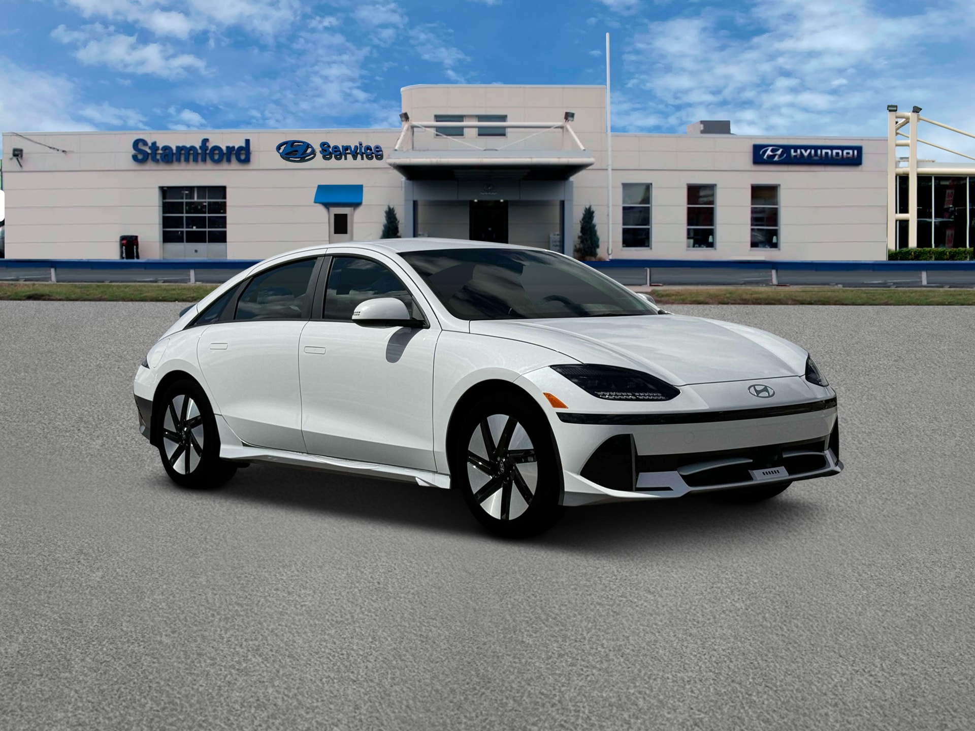 new 2025 Hyundai IONIQ 6 car, priced at $48,505