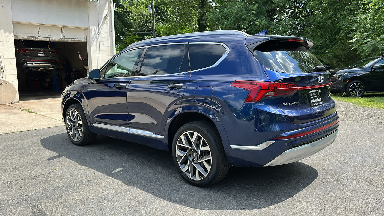 used 2022 Hyundai Santa Fe car, priced at $30,807