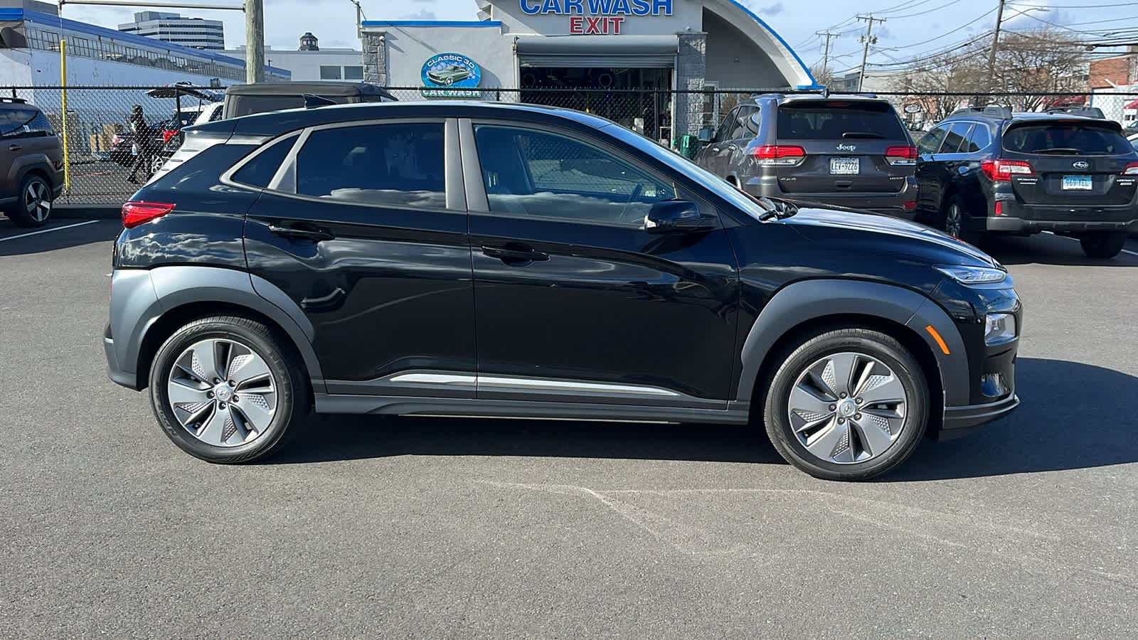 used 2021 Hyundai Kona Electric car, priced at $22,988