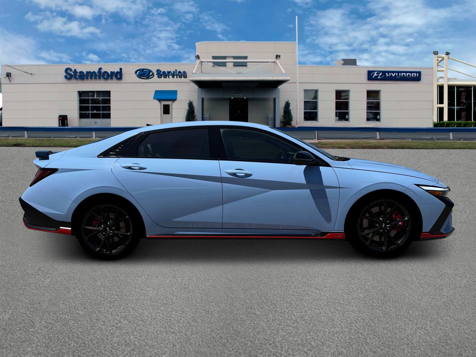 new 2025 Hyundai Elantra N car, priced at $37,720