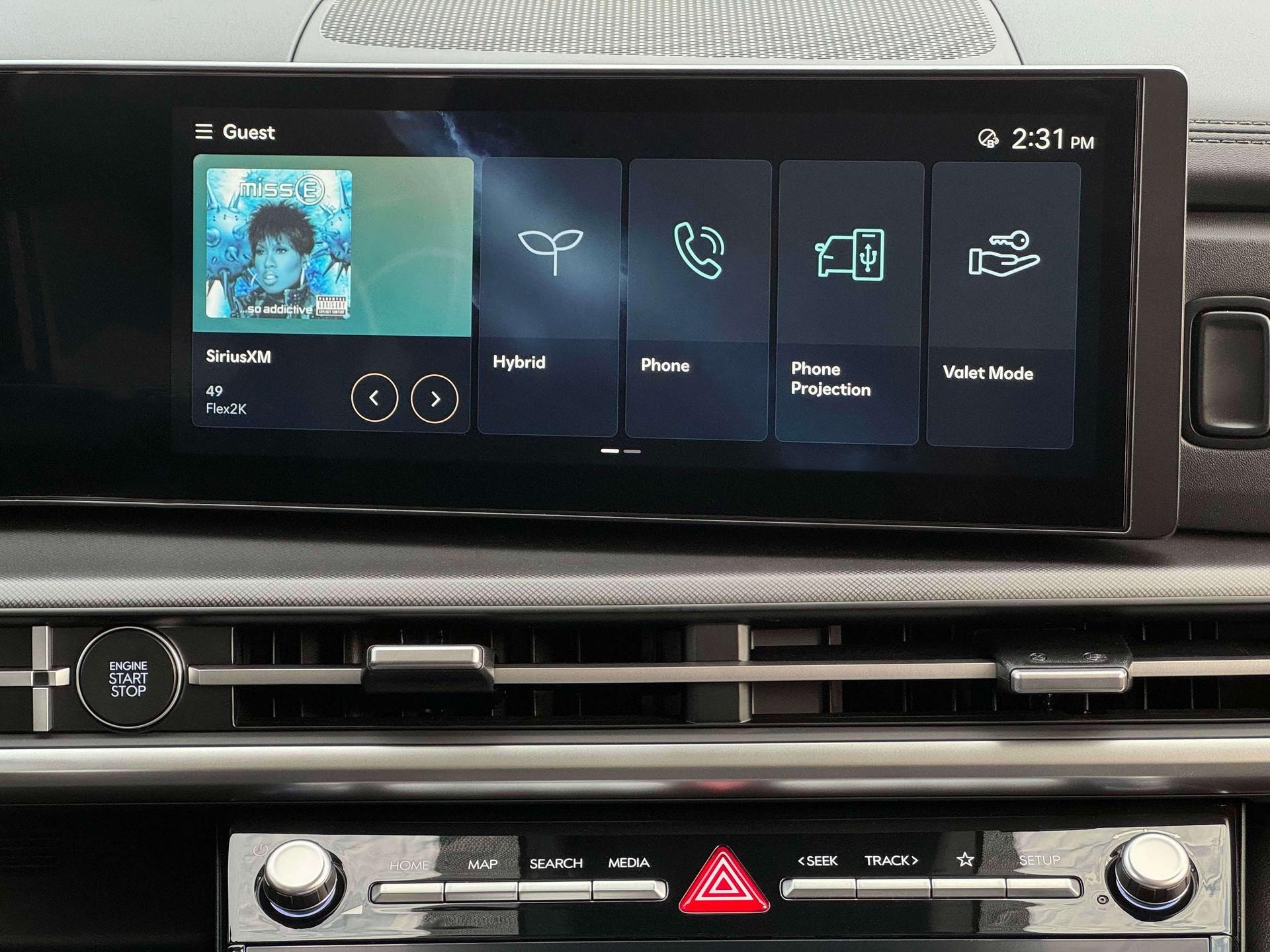 new 2025 Hyundai Santa Fe Hybrid car, priced at $441,860