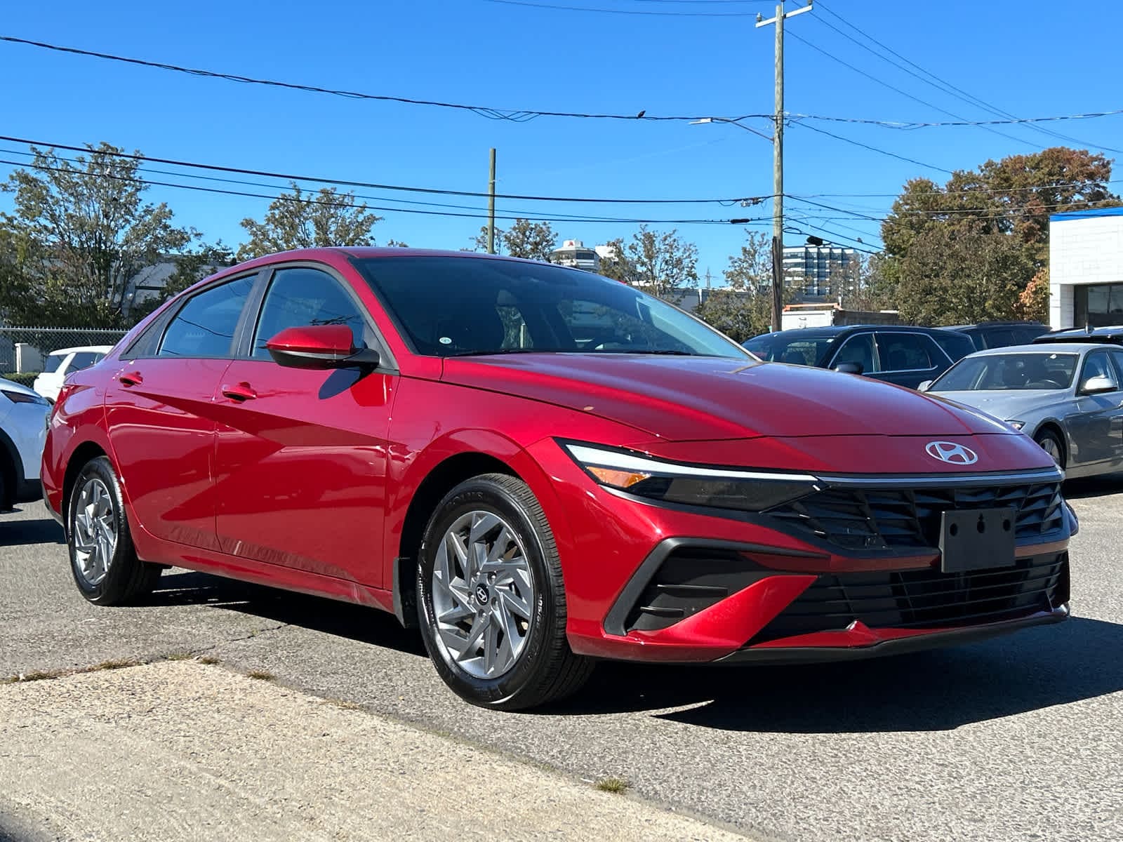 used 2024 Hyundai Elantra Hybrid car, priced at $24,211