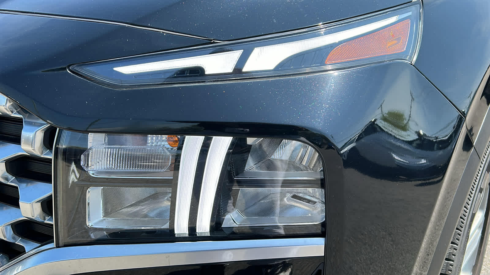 used 2021 Hyundai Santa Fe car, priced at $19,207