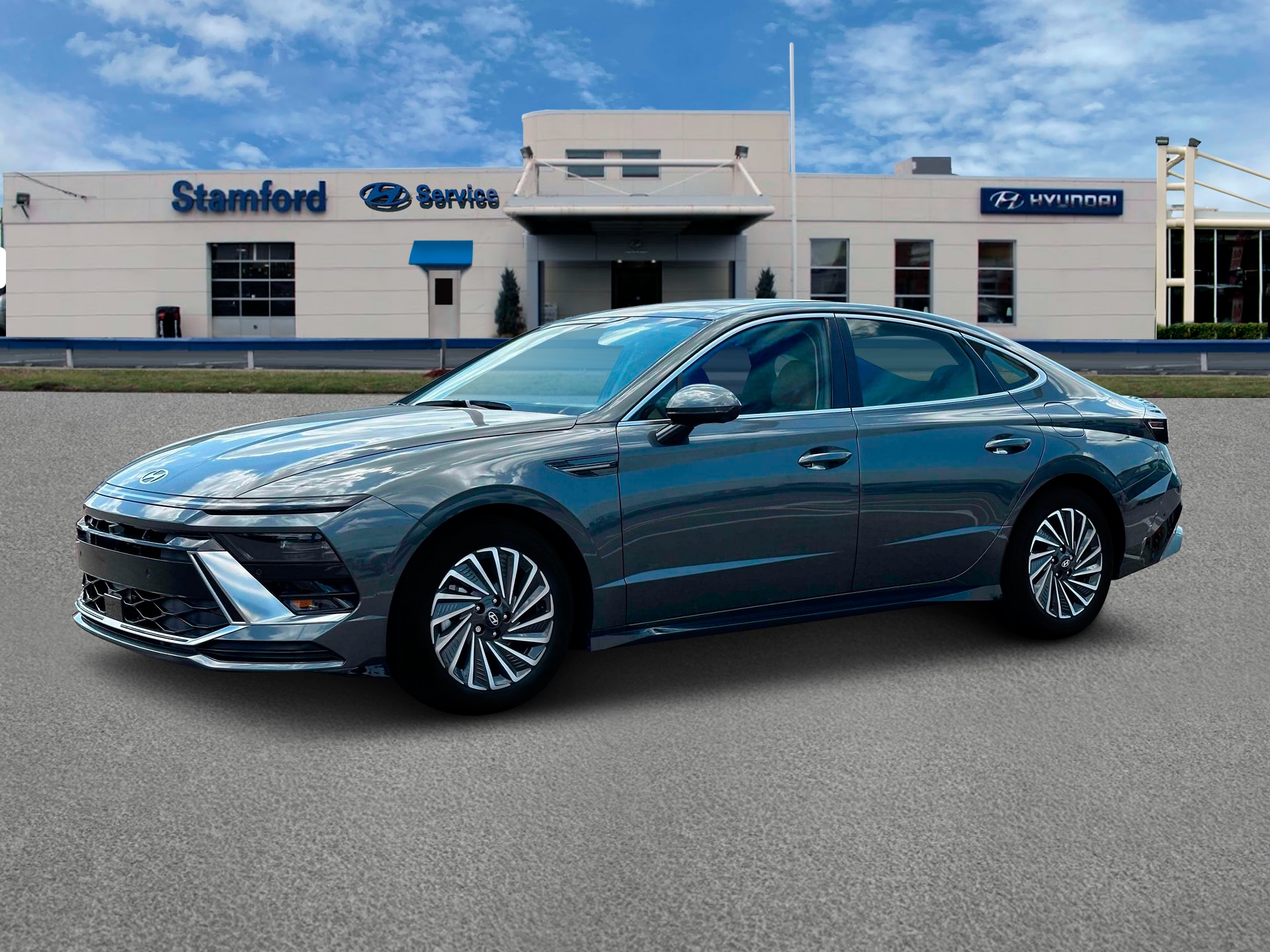 new 2025 Hyundai Sonata Hybrid car, priced at $39,355