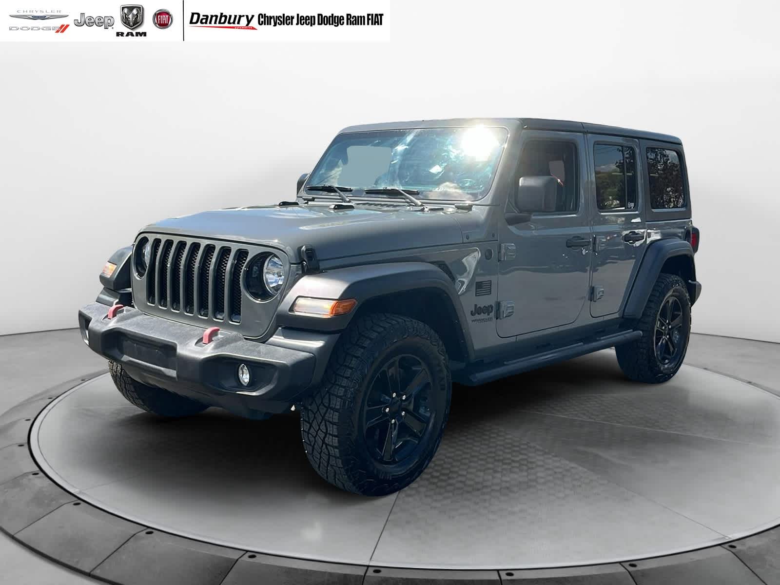 used 2021 Jeep Wrangler car, priced at $31,409