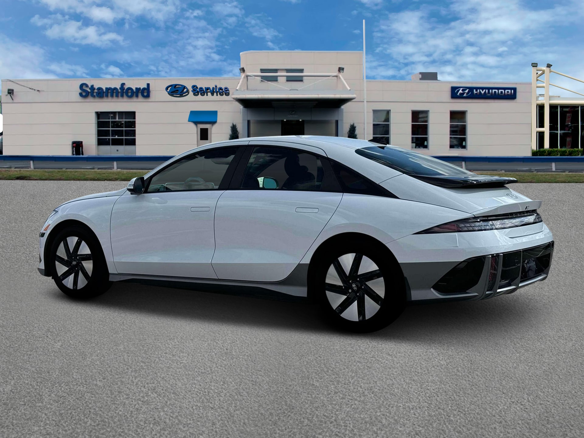 new 2025 Hyundai IONIQ 6 car, priced at $48,725