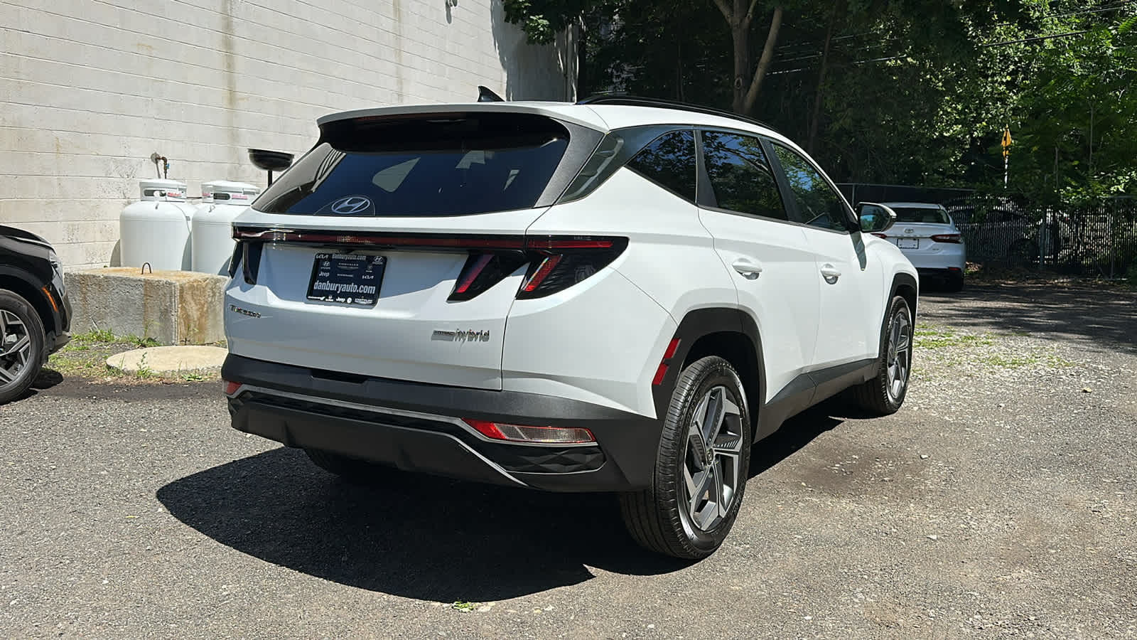 used 2022 Hyundai Tucson Hybrid car, priced at $18,807