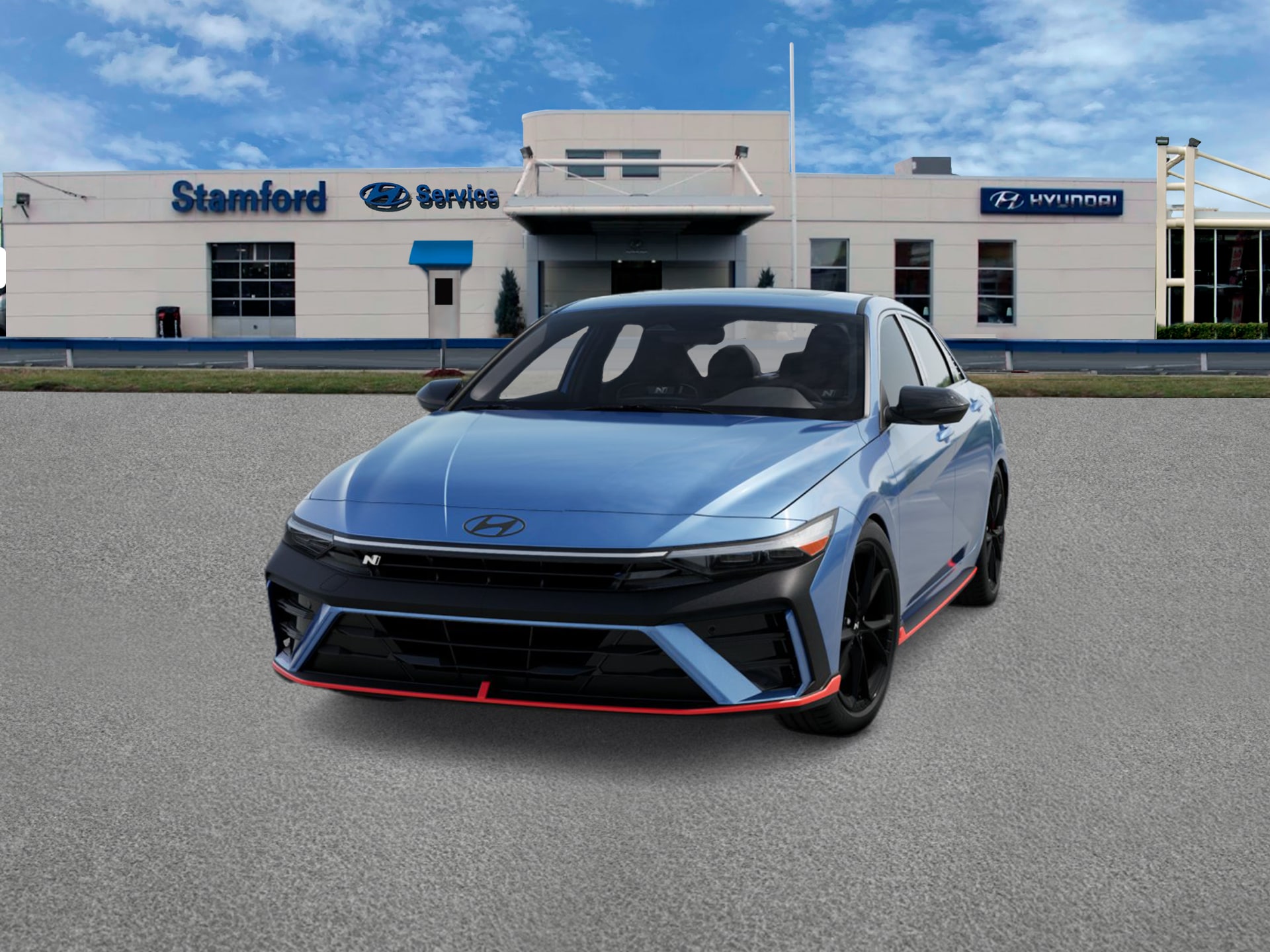 new 2025 Hyundai Elantra N car, priced at $37,445