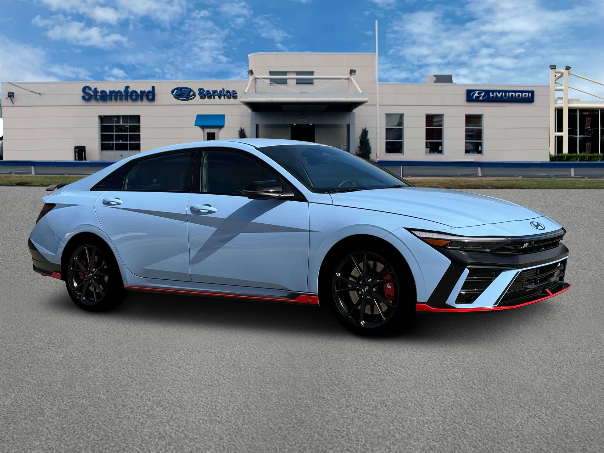 new 2025 Hyundai Elantra N car, priced at $35,570