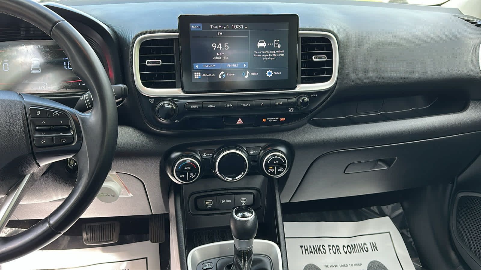 used 2023 Hyundai Venue car, priced at $18,903