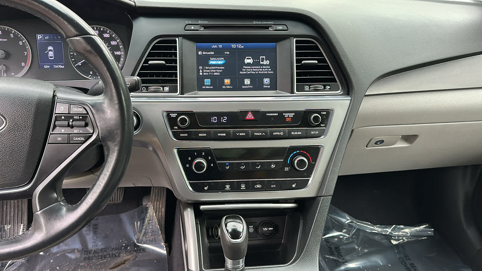 used 2017 Hyundai Sonata car, priced at $12,905