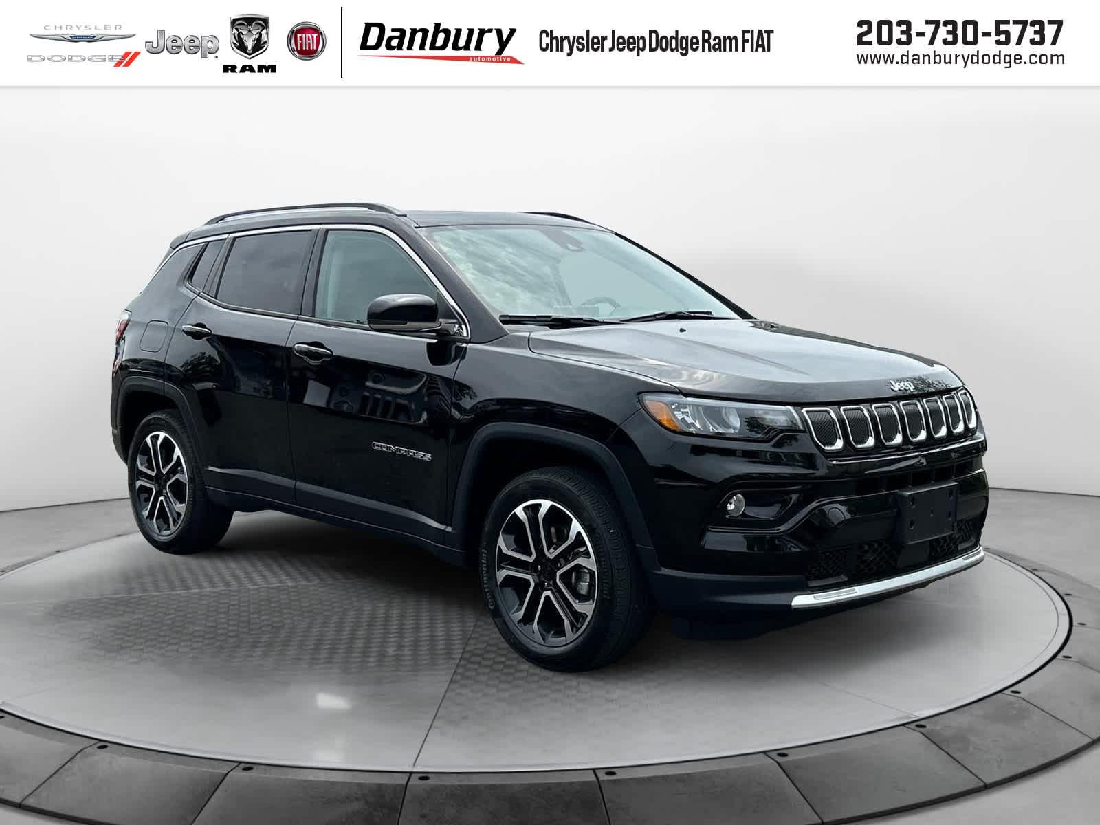 used 2022 Jeep Compass car, priced at $25,348