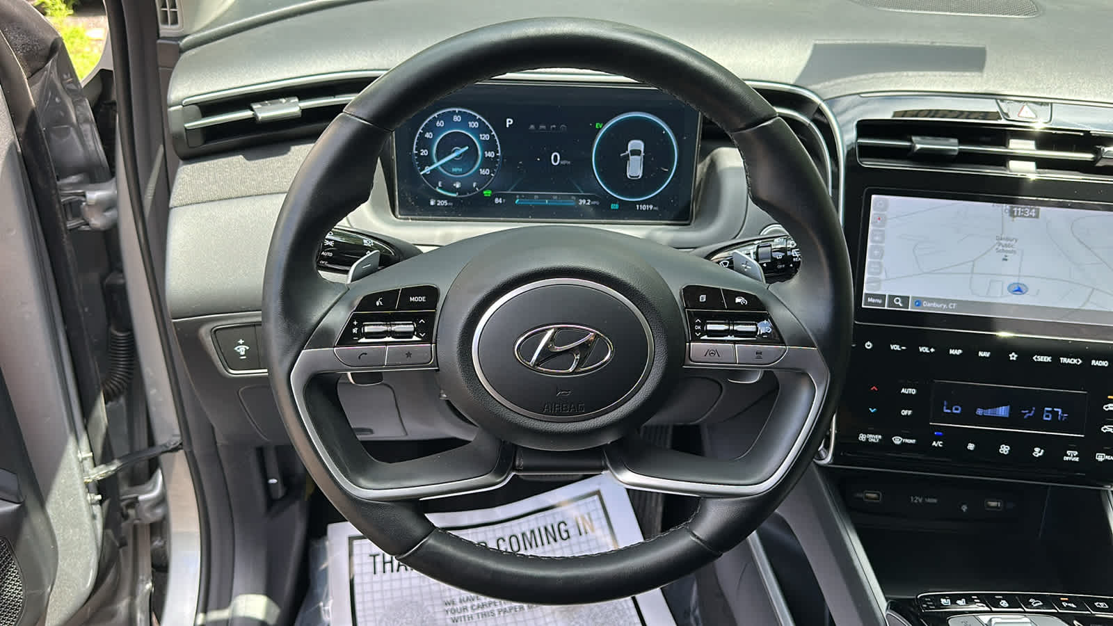 used 2023 Hyundai Tucson Hybrid car, priced at $32,907