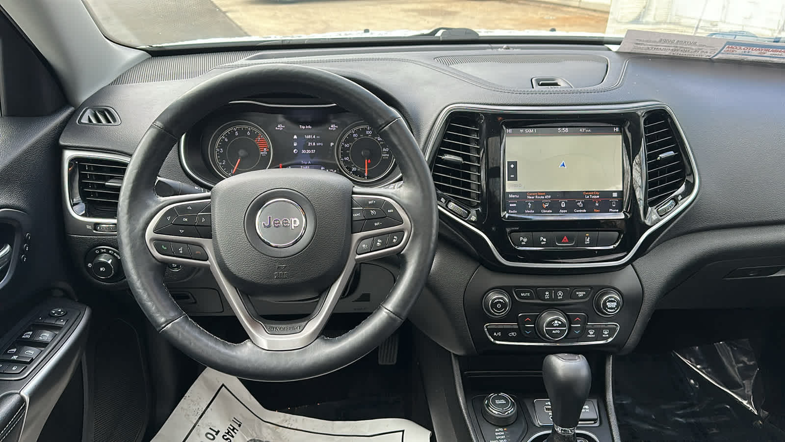 used 2019 Jeep Cherokee car, priced at $18,388