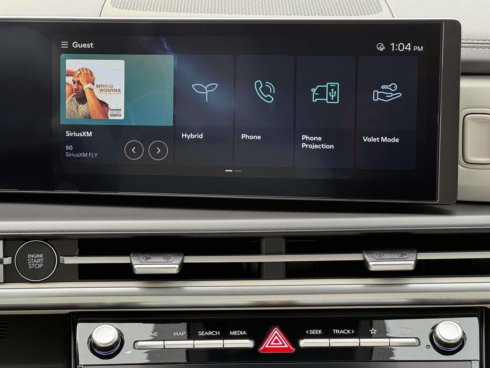 new 2025 Hyundai Santa Fe Hybrid car, priced at $41,814