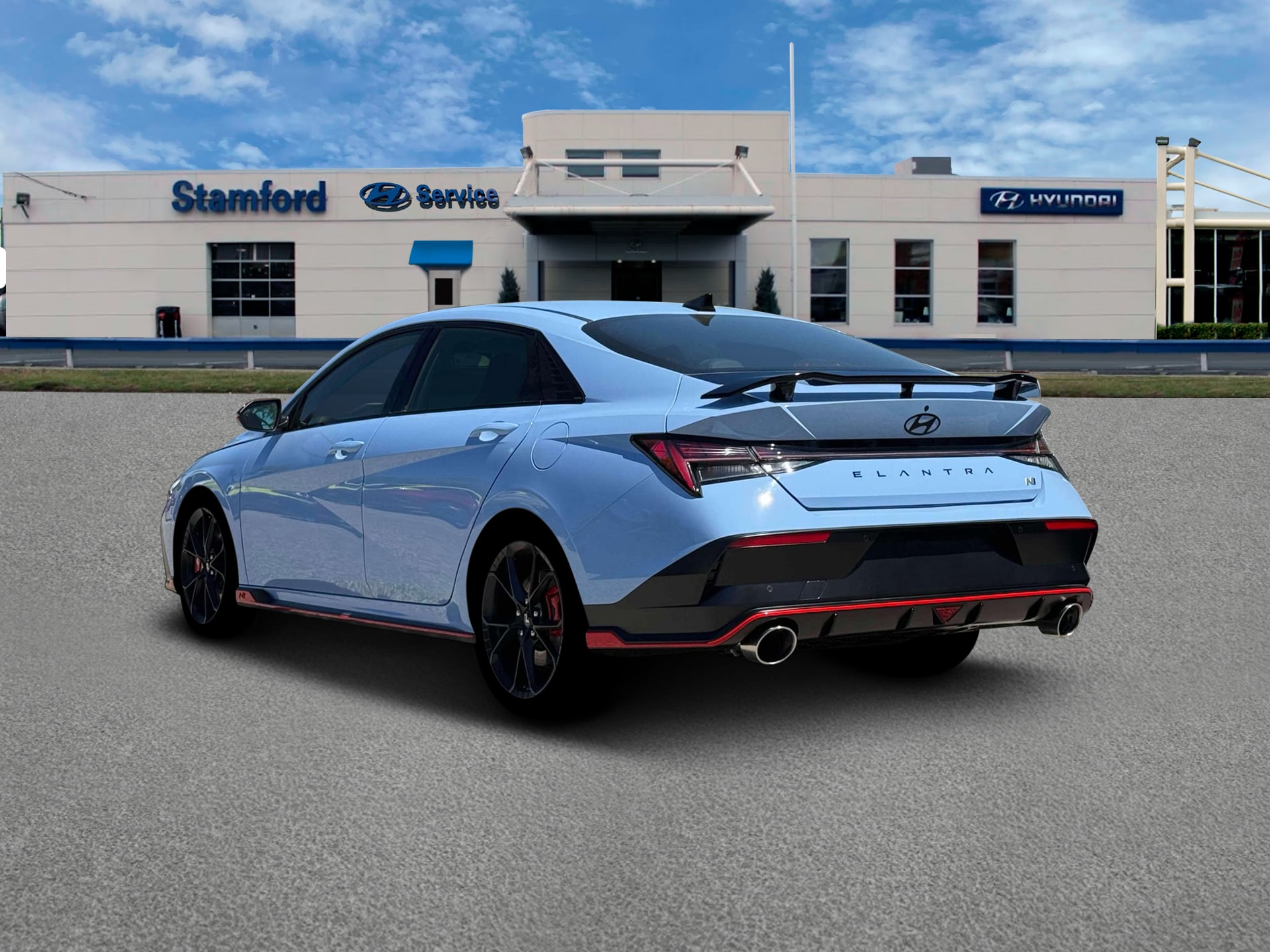 new 2025 Hyundai Elantra N car, priced at $37,720