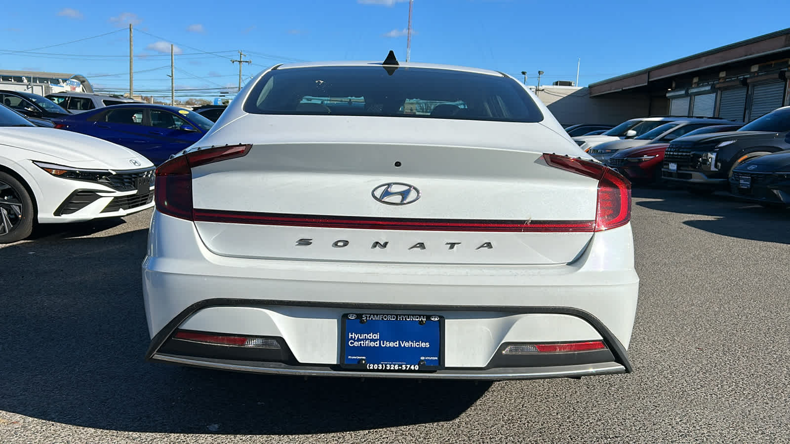 used 2021 Hyundai Sonata car, priced at $20,999