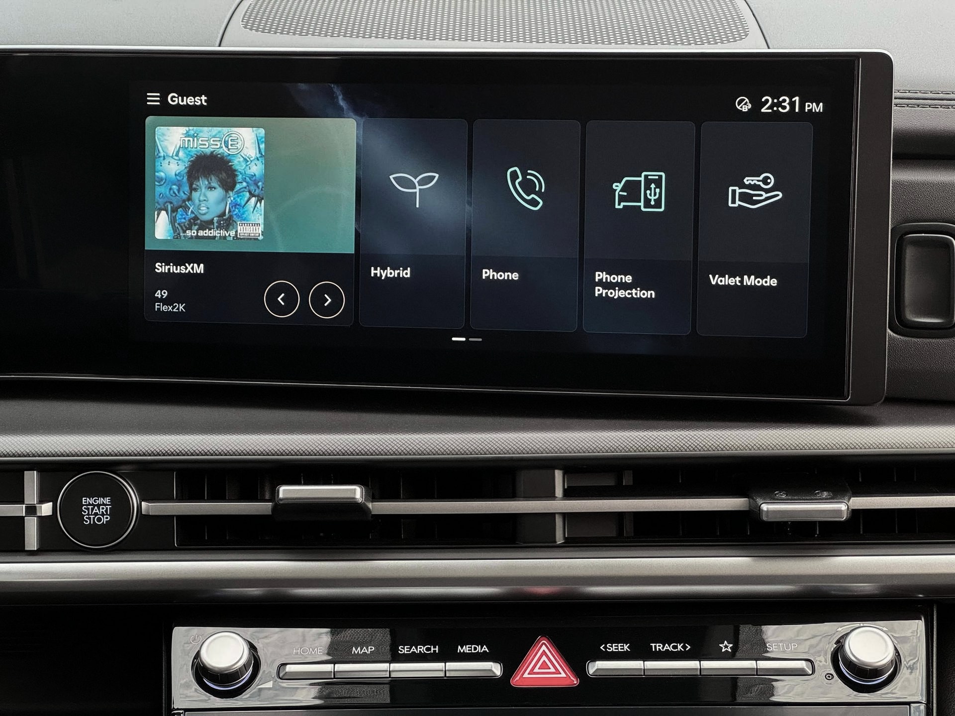 new 2025 Hyundai Santa Fe Hybrid car, priced at $41,900