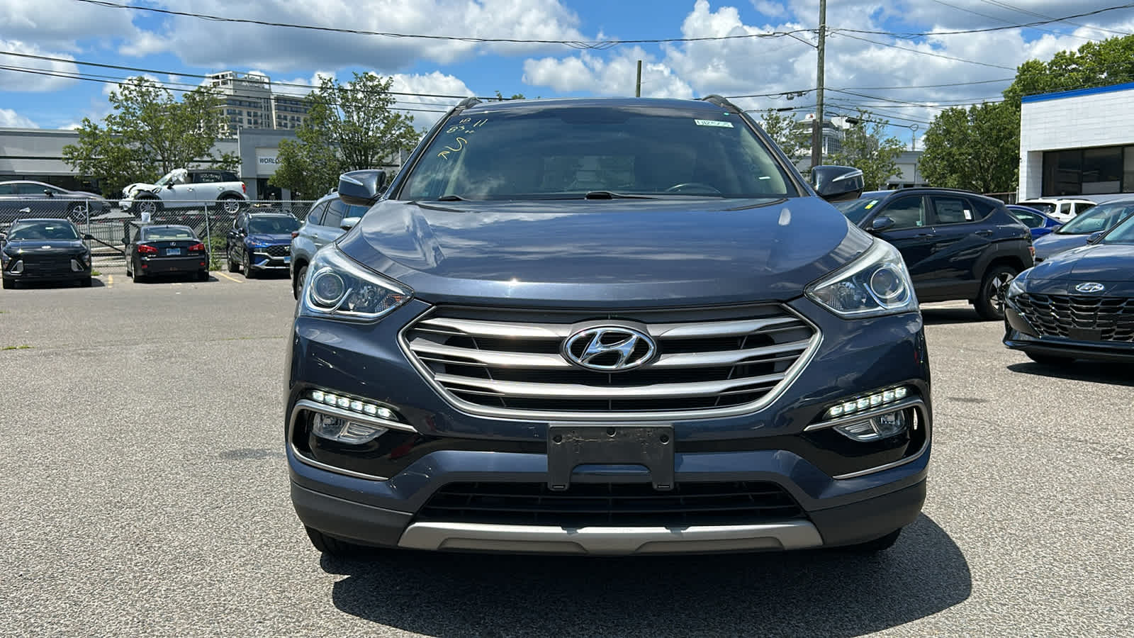 used 2018 Hyundai Santa Fe Sport car, priced at $15,508