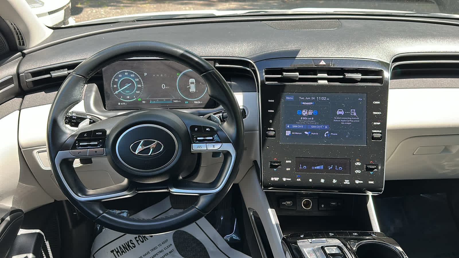 used 2022 Hyundai Tucson Hybrid car, priced at $18,807