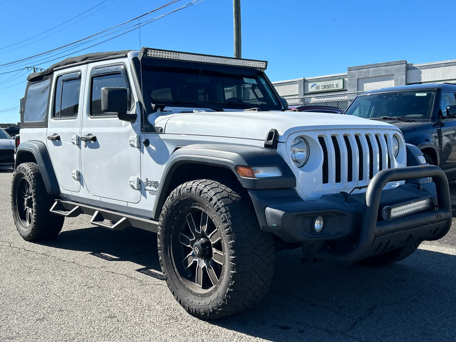 used 2018 Jeep Wrangler Unlimited car, priced at $14,909