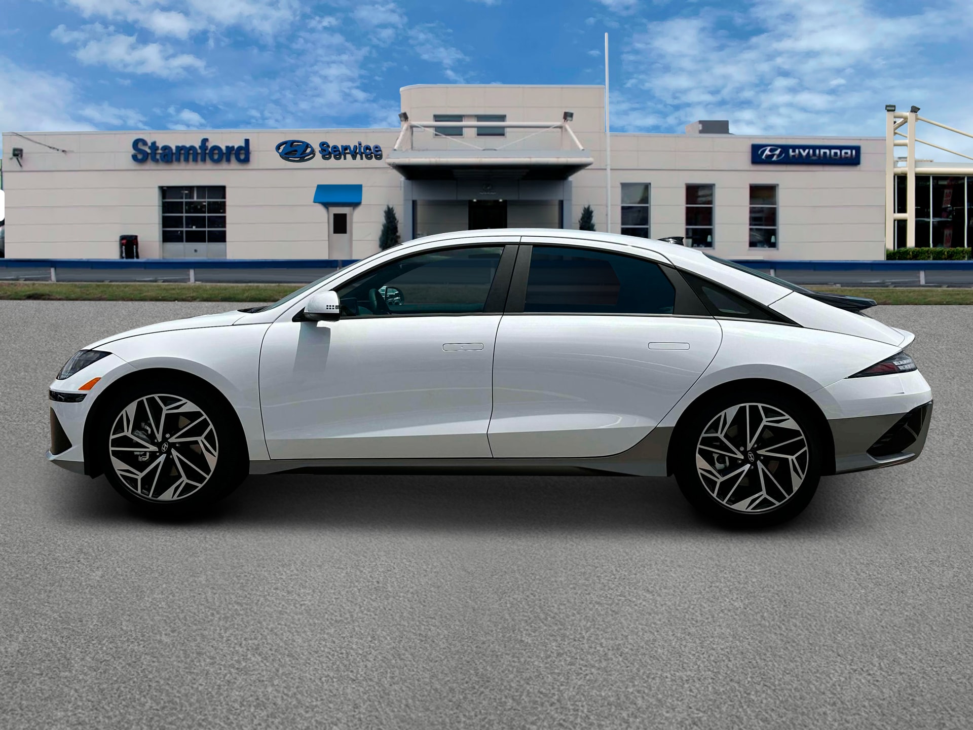 new 2025 Hyundai IONIQ 6 car, priced at $51,530