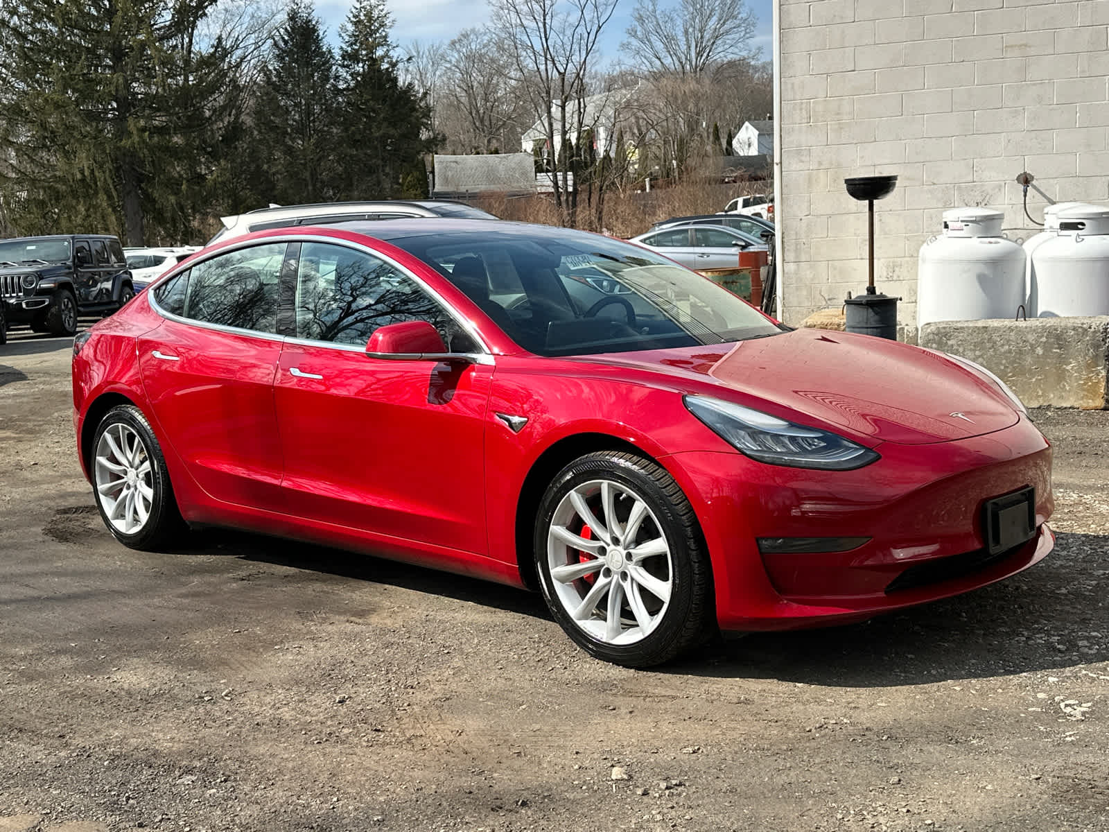 used 2018 Tesla Model 3 car, priced at $25,902