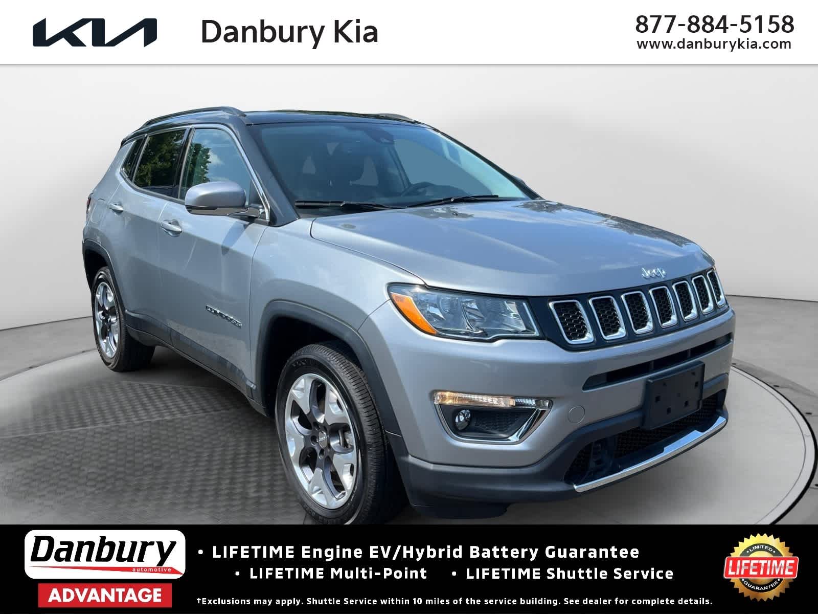 used 2021 Jeep Compass car, priced at $20,330