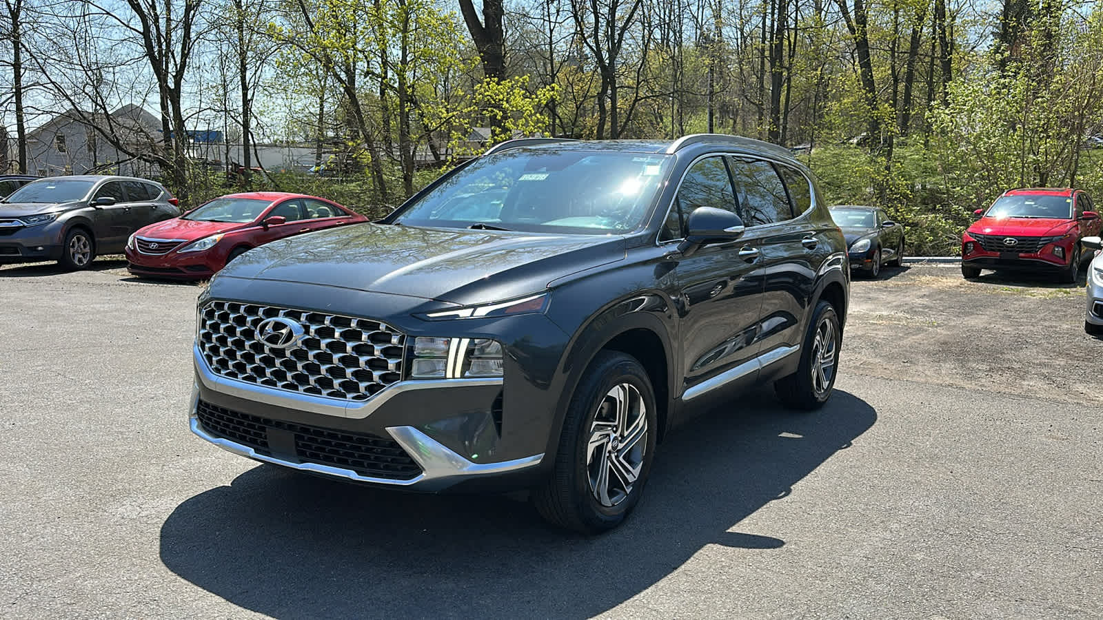 used 2022 Hyundai Santa Fe car, priced at $26,803