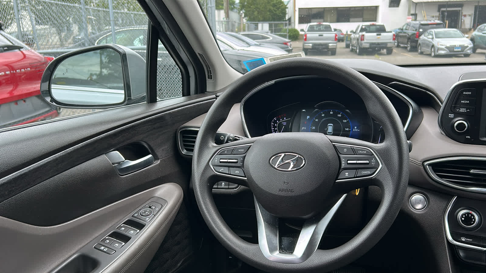 used 2020 Hyundai Santa Fe car, priced at $15,509