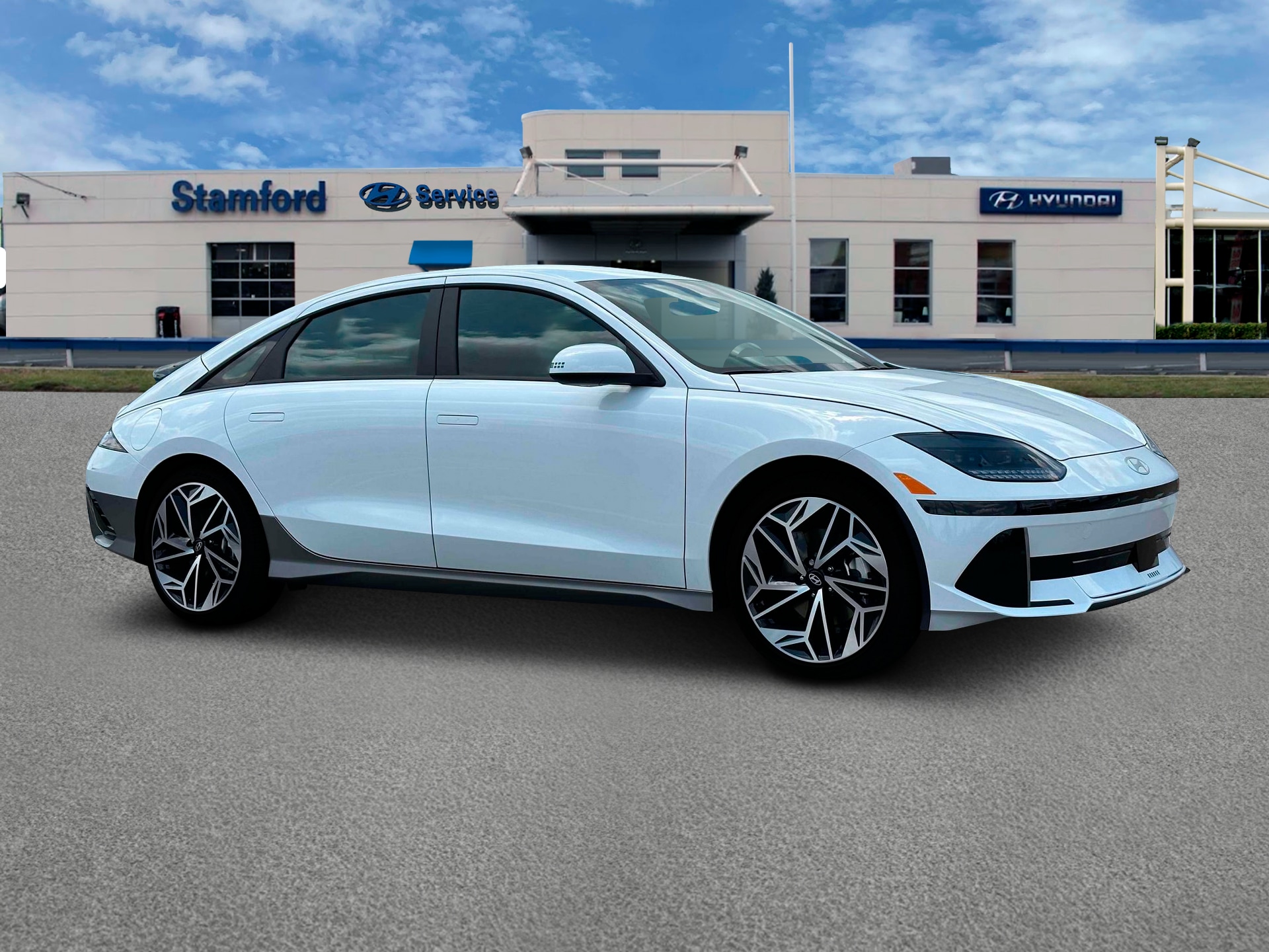 new 2025 Hyundai IONIQ 6 car, priced at $51,530