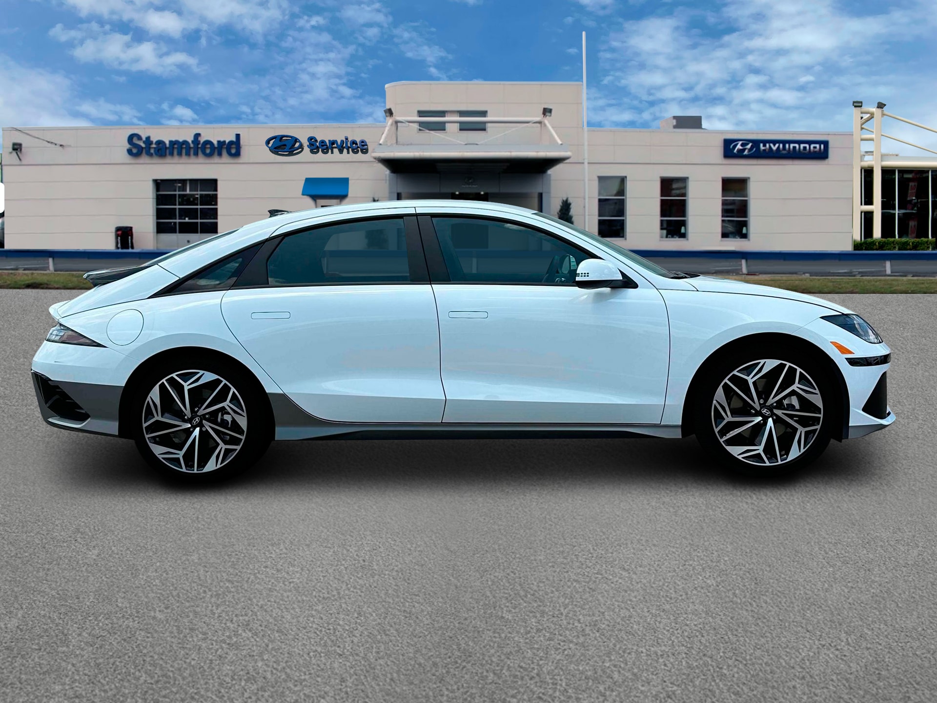 new 2025 Hyundai IONIQ 6 car, priced at $51,530