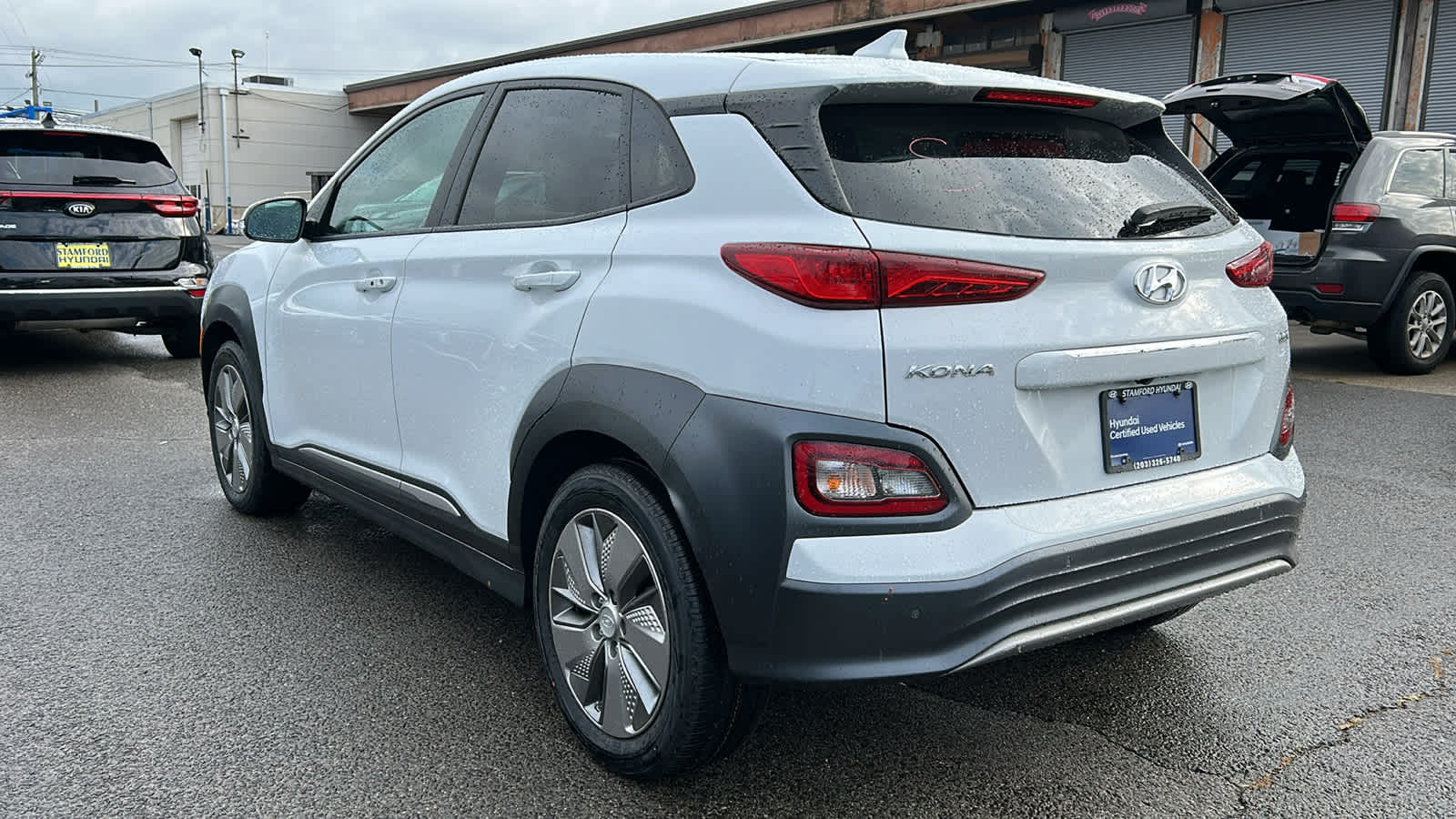 used 2021 Hyundai Kona Electric car, priced at $19,306