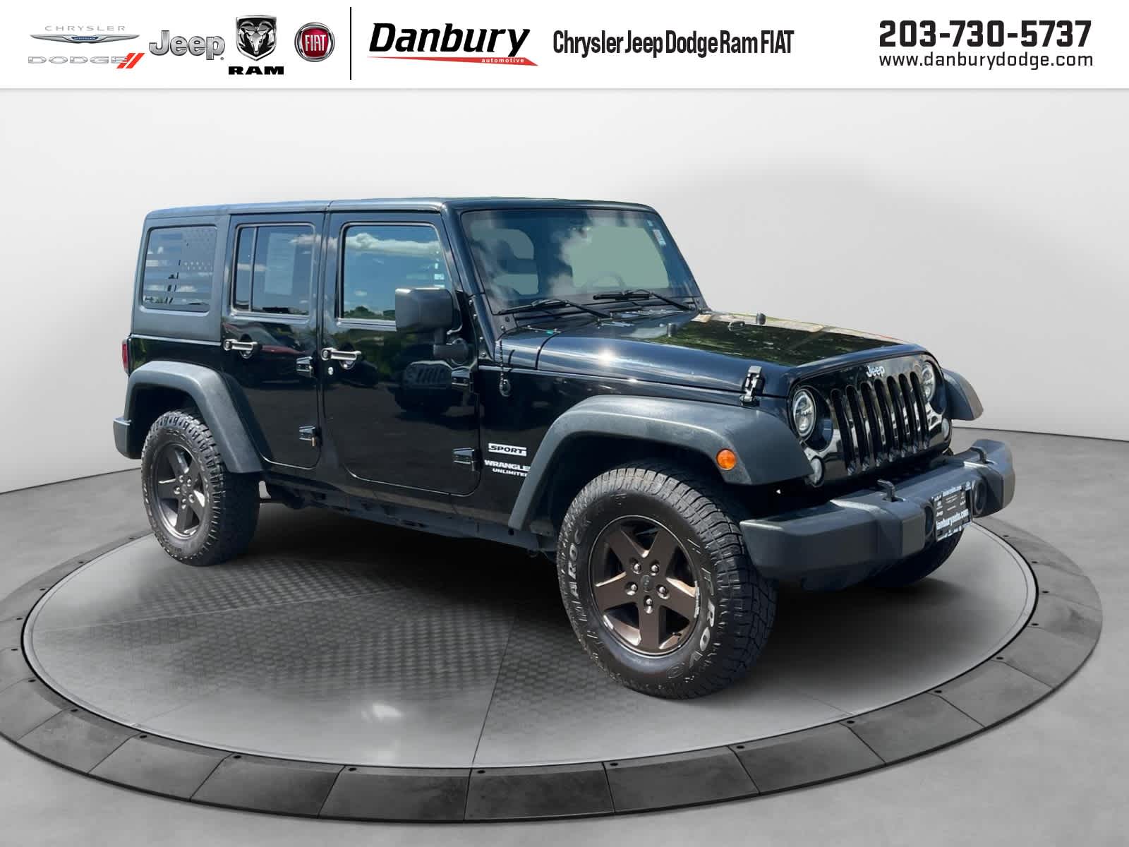 used 2016 Jeep Wrangler Unlimited car, priced at $15,887